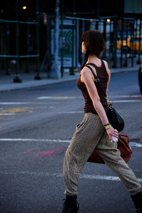 Young Woman Striding, NYC