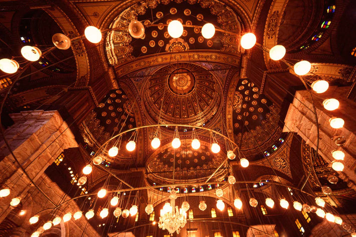 Interior Ceiling of Mosque, Egypt