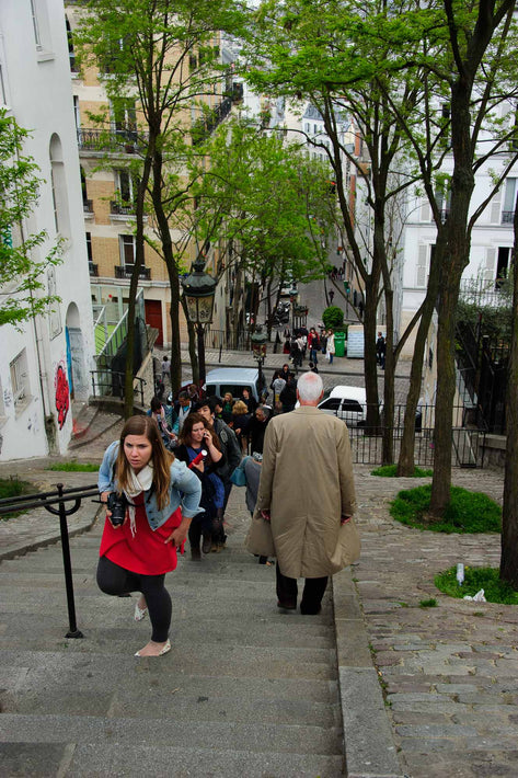 Coming up Stairs, Paris