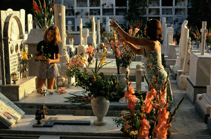 Cemetery, Porto Ercole, Italy