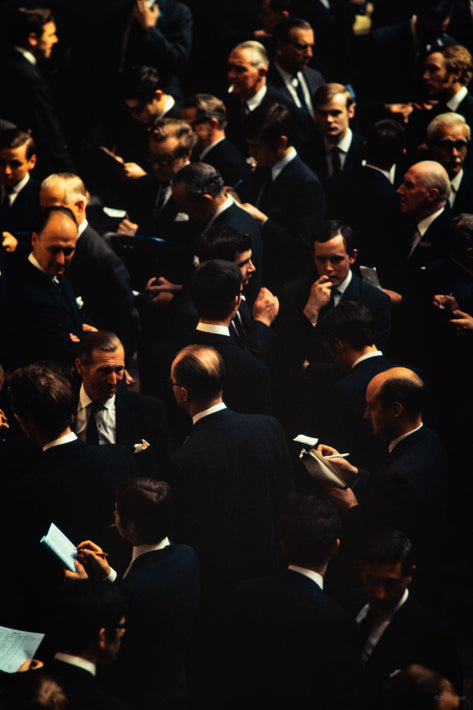 Heads of Men, Stock Exchange, London