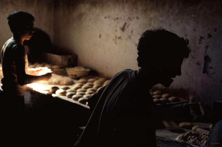 Two Boys in Bakery, Iran