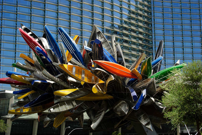 Facade with Boats in Front, Las Vegas