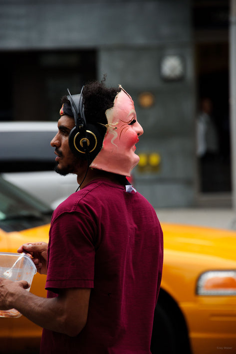 Two-Face Man, NYC