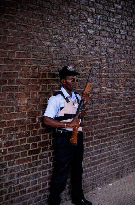Security Guard with Rifle, Jamaica