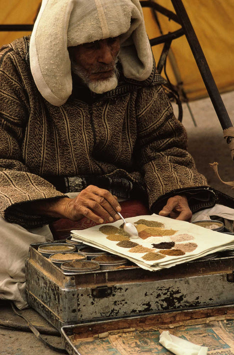 Merchant with Spices, Marrakech