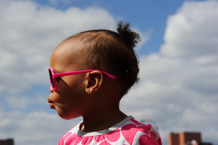 Young Girl, Pink Sunglasses,  NYC