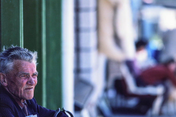 Older Man Against Green, Ireland