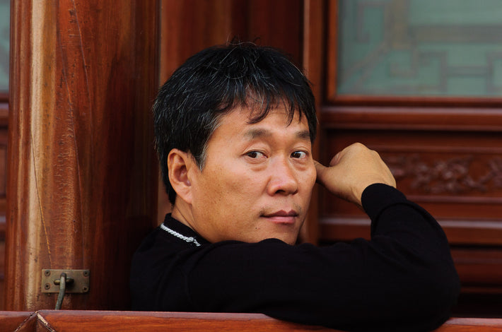 Man in Black Looking at Me, Shanghai