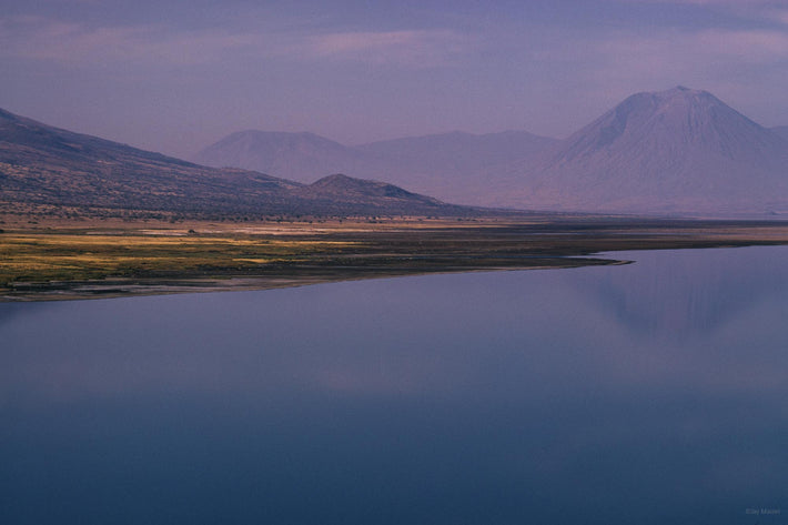 Lake and Mountains, Kenya