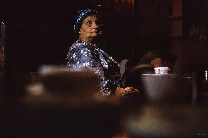 Woman, Teacup, London