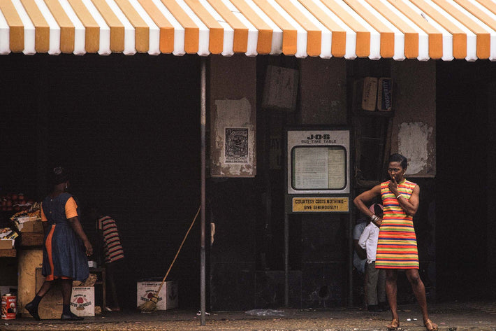 Woman in Striped Dress, Jamaica