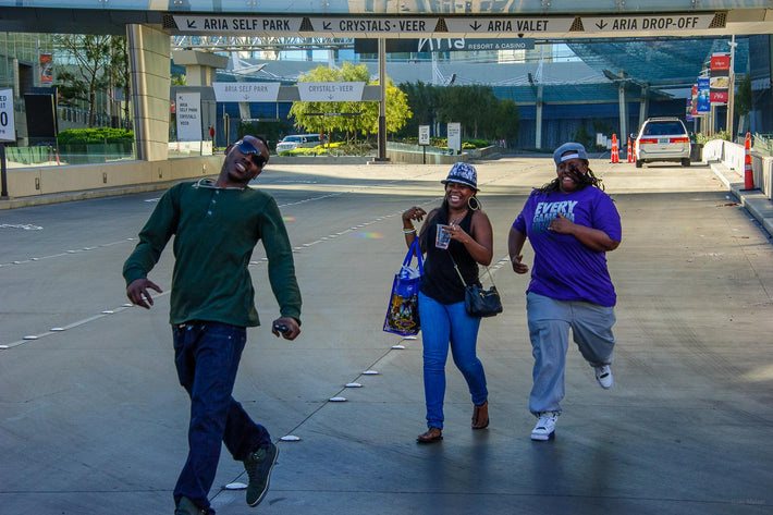 Three People Laughing, Las Vegas
