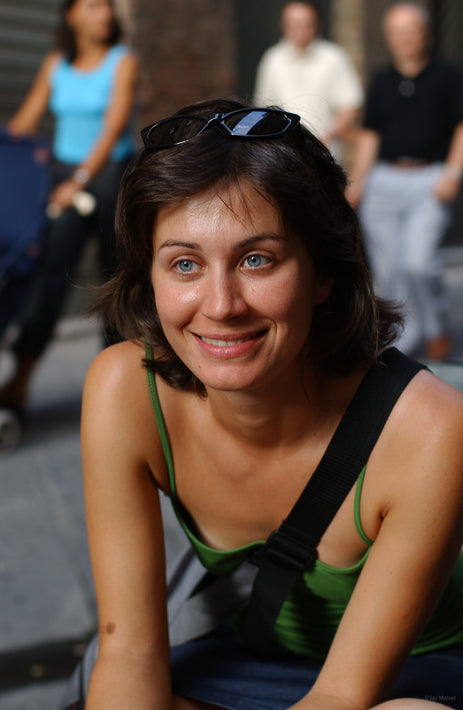 Girl with Grey Eyes, Tuscany