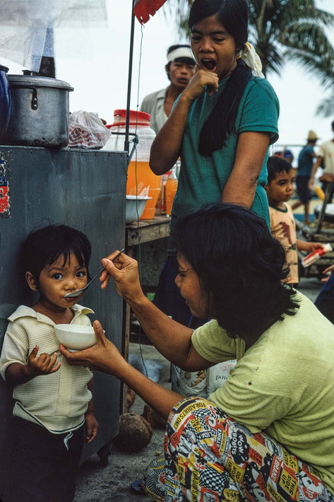 Feeding Child, Philippines