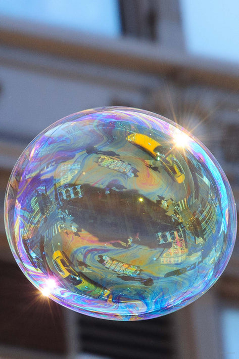 One Bubble, Close Up, NYC
