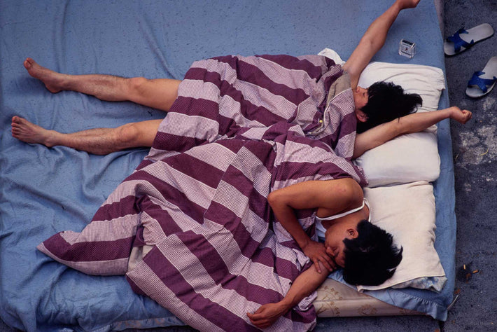 Sleeping on Rooftop, NYC