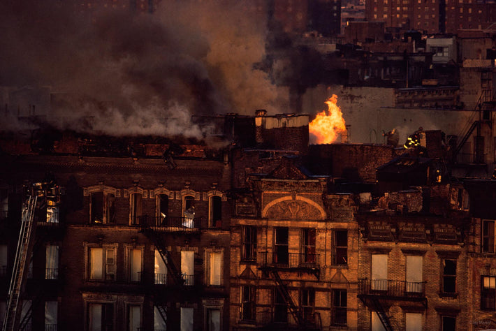 Rooftop Fire, NYC