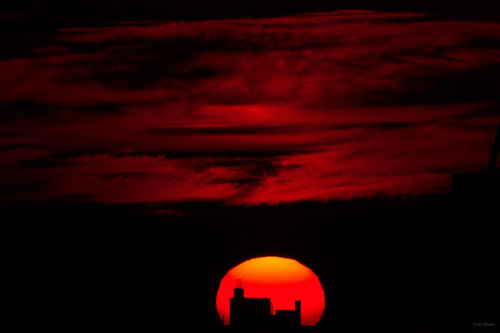 Bizarre Sunrise, NYC