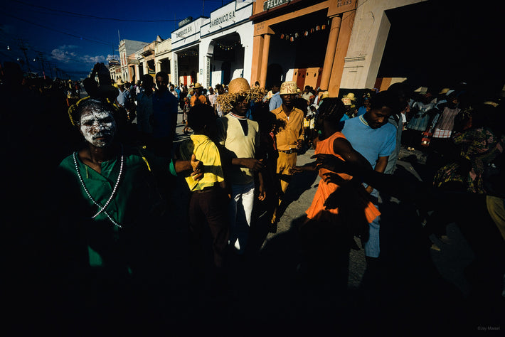 Woman with Painted Face, Haiti