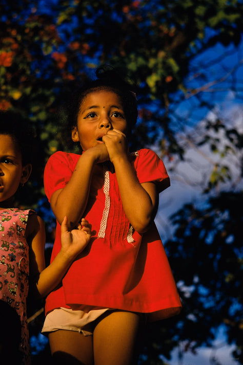 Girl in Red Shirt, Haiti