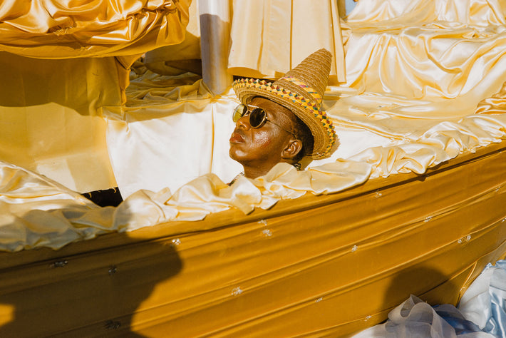 Man in Float, Haiti