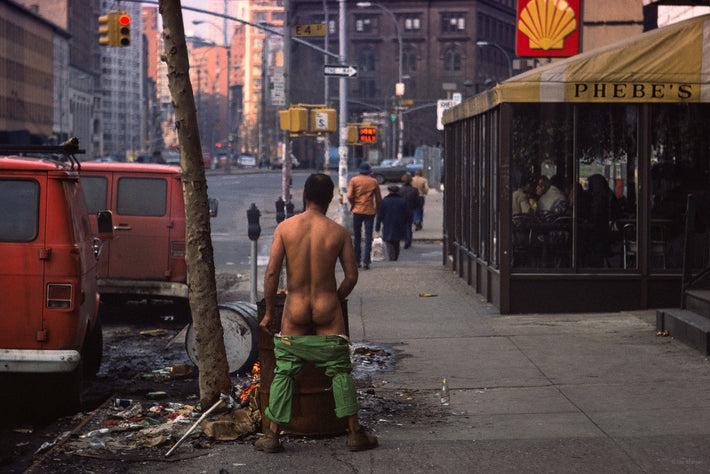 Man in Green Pants, NYC