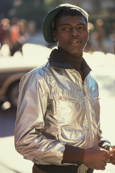 Man in Silver Jacket, NYC