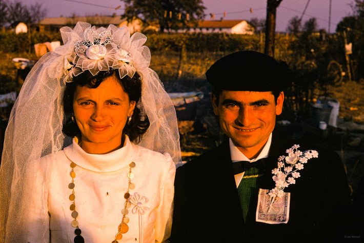 Portrait of Bride and Groom, Romania
