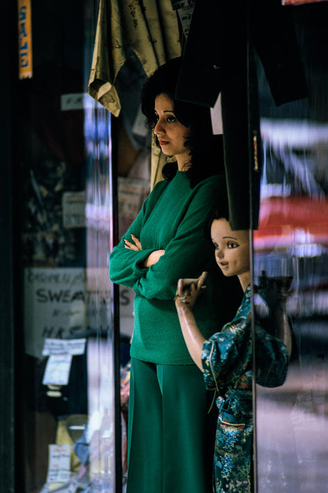 Woman and Mannequin, Paris