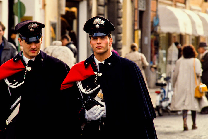 Two Policeman (Carabinieri), Rome
