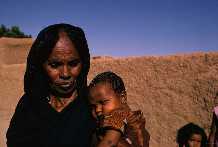 Old Woman with Baby, Khartoum
