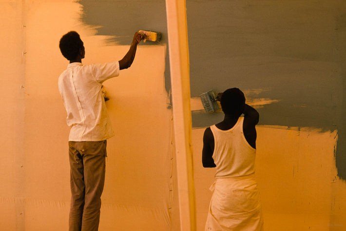 Two Men Painting, Khartoum