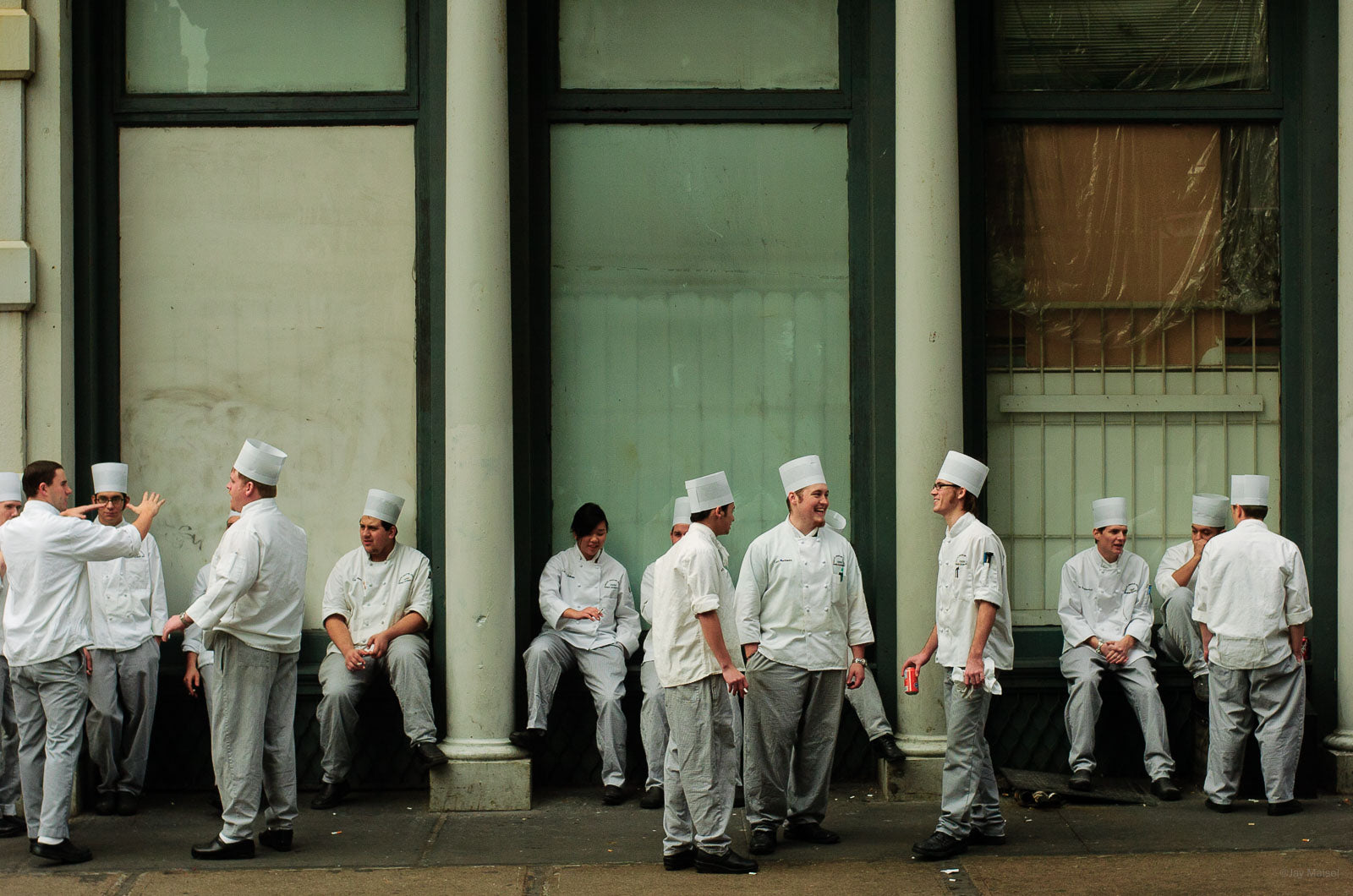 Worker 2 Workers II – Jay Maisel