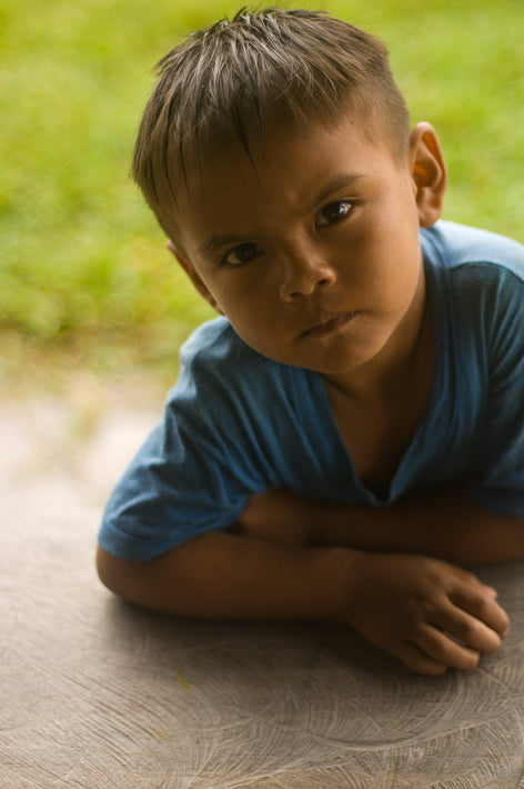 Boy Staring, Amazon, Brazil