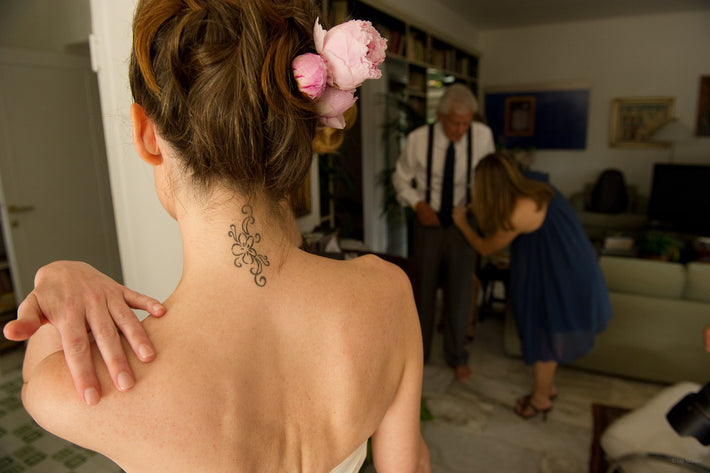 Bride with Tattoo, Rome