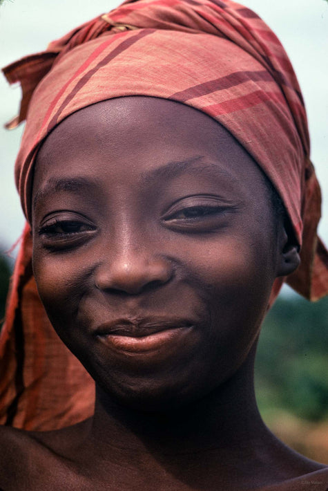 Girl with Headscarf, Liberia