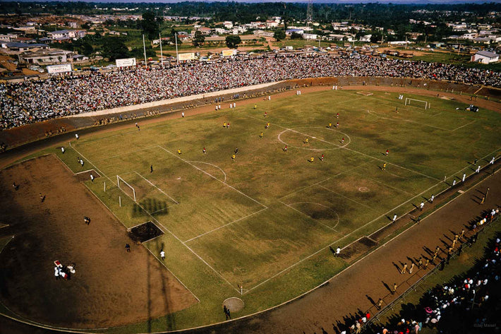 Overhead View of Stadium, Ghana
