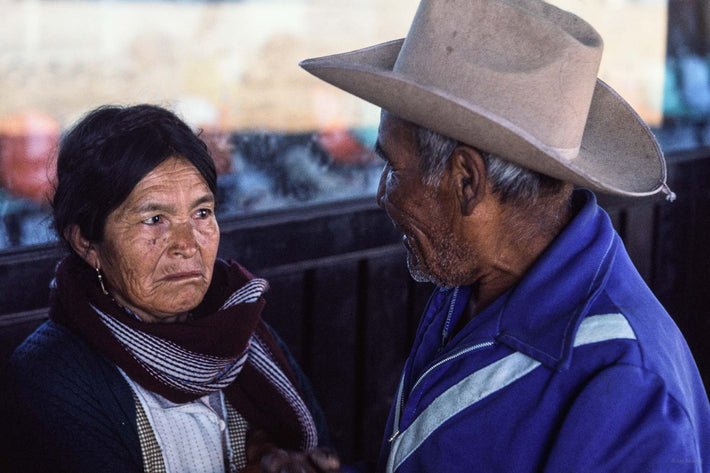 Man and Skeptical Wife, Oaxaca