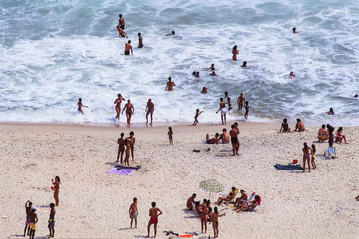 Beach, Surf, Many People, Rio de Janeiro