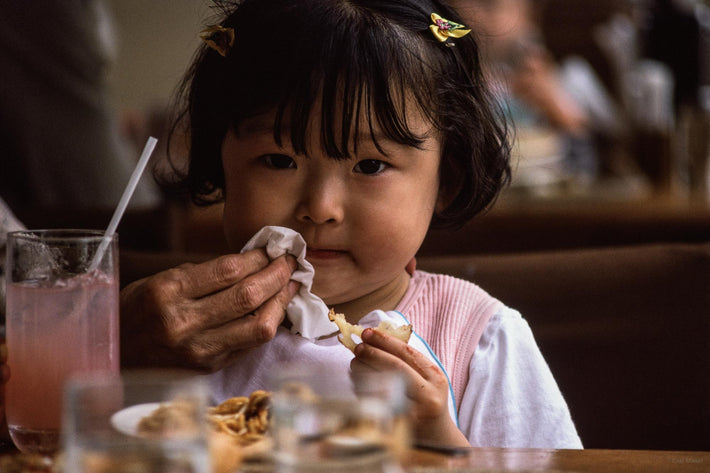 Young Girl, Hand and Napkin, Kamakura