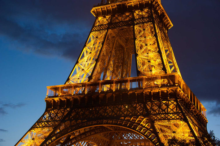 Eiffel Tower Lit Up, Paris