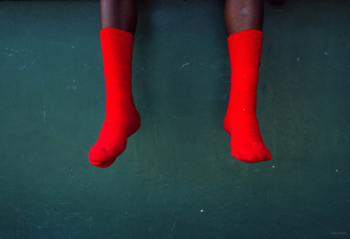 Red Socks, Green Wall, Jamaica