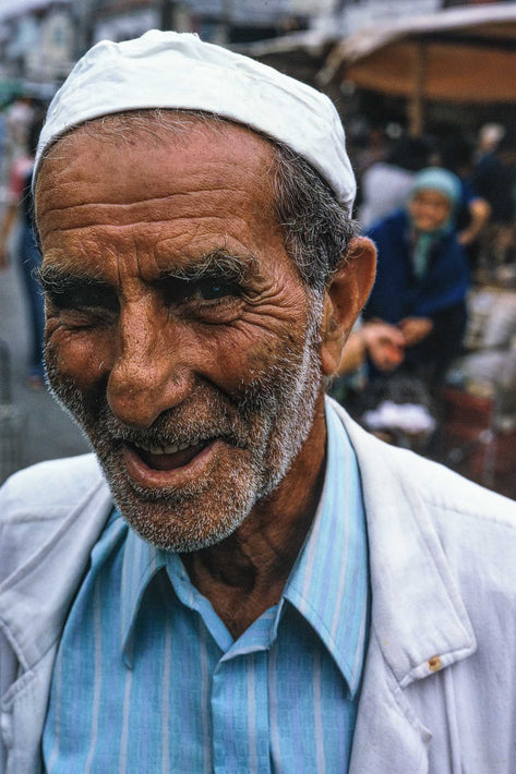 Older Man with White Cap, São Paulo