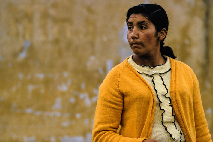 Woman in Yellow Sweater, Colombia