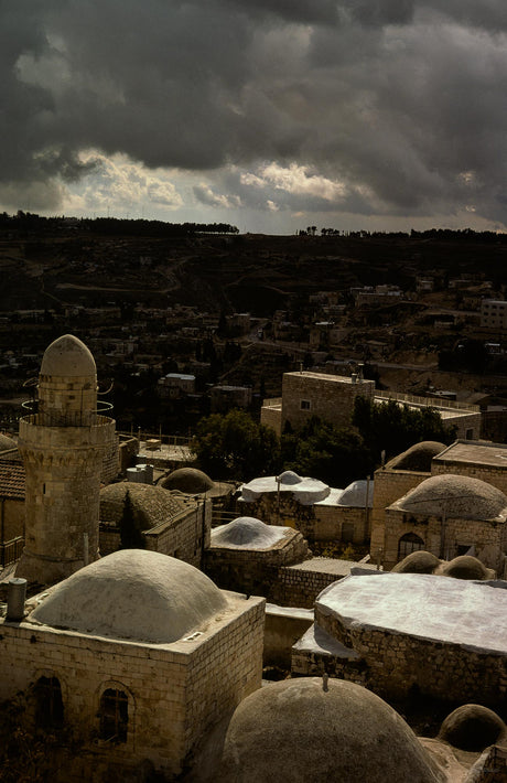 Domes and Dark Sky, Jerusalem