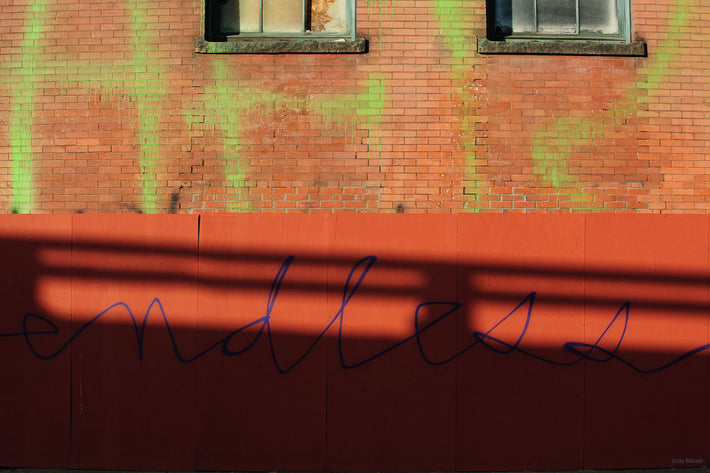 Brick Wall and Graffiti Seattle