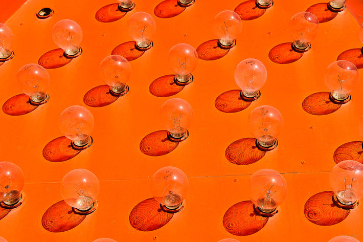 Bulbs on Orange, Las Vegas