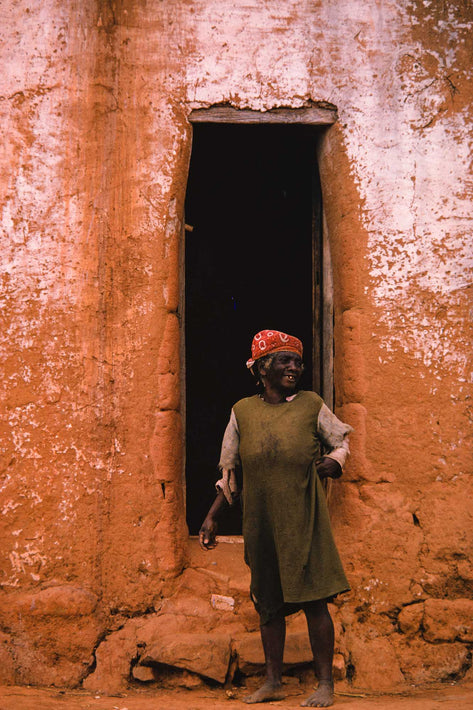 Older Woman in Doorway, Antananarivo