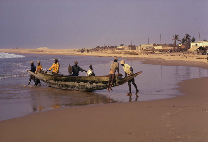 Men with Boat, Senegal